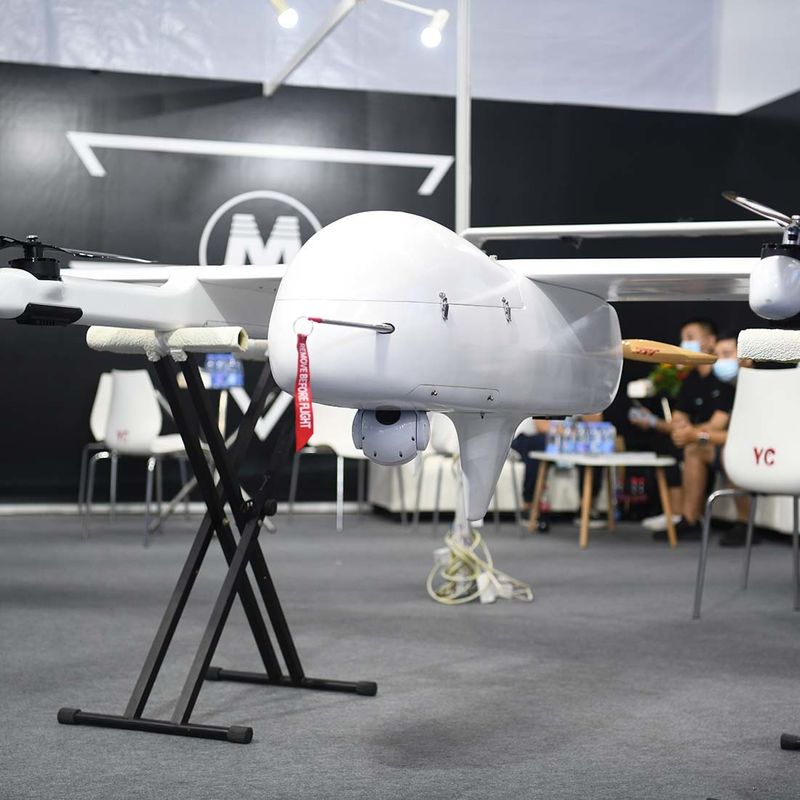 Akurasi Stabilisasi Tinggi 2 Axis 1kg EO Sensor UAV Payload Dengan Output RS422