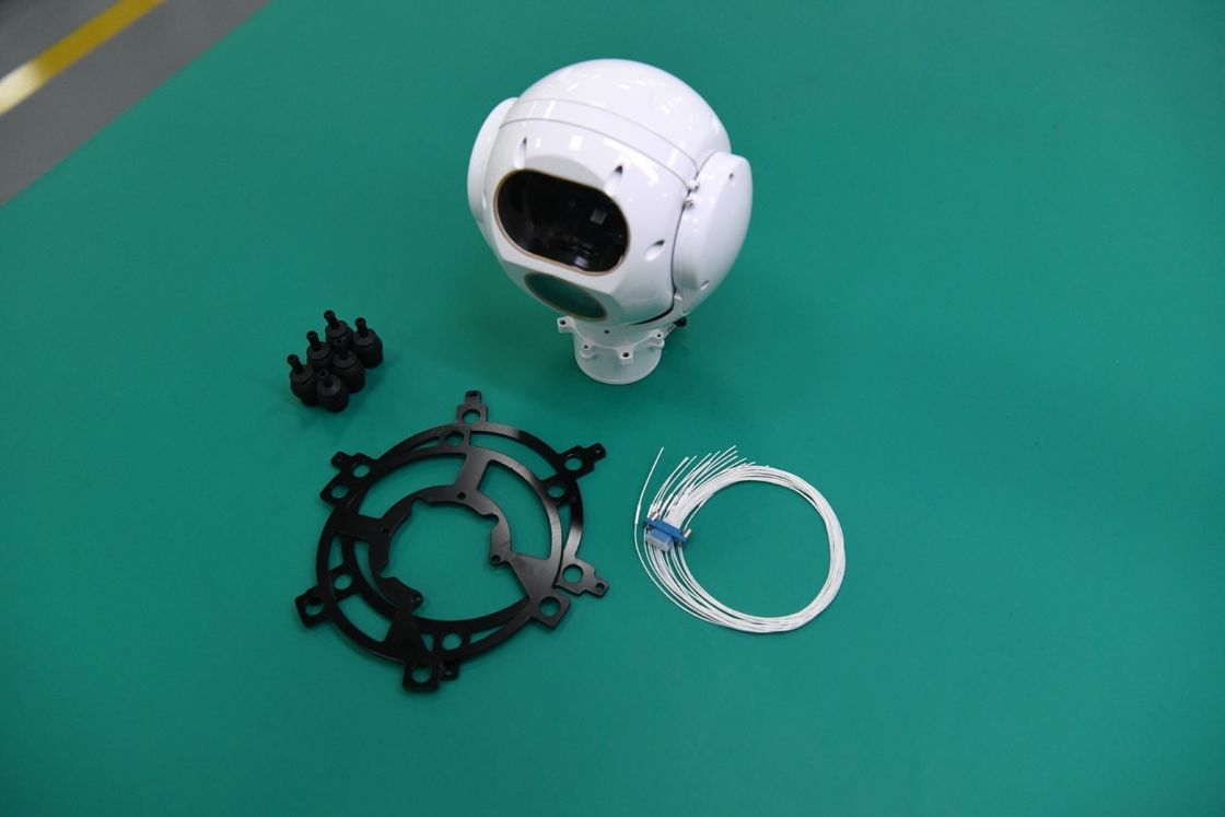 1080p Dua Axis 1kg EO Sensor Sistem Penargetan Elektro Optik Dengan Laser Rangefinder