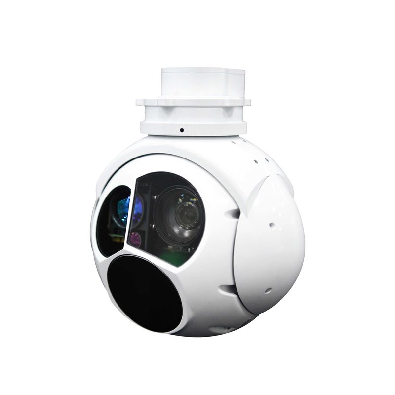 24V Electro Optical Camera Infrared Sensor Resolusi 1920x1080 Airborne UAV Drone Pod