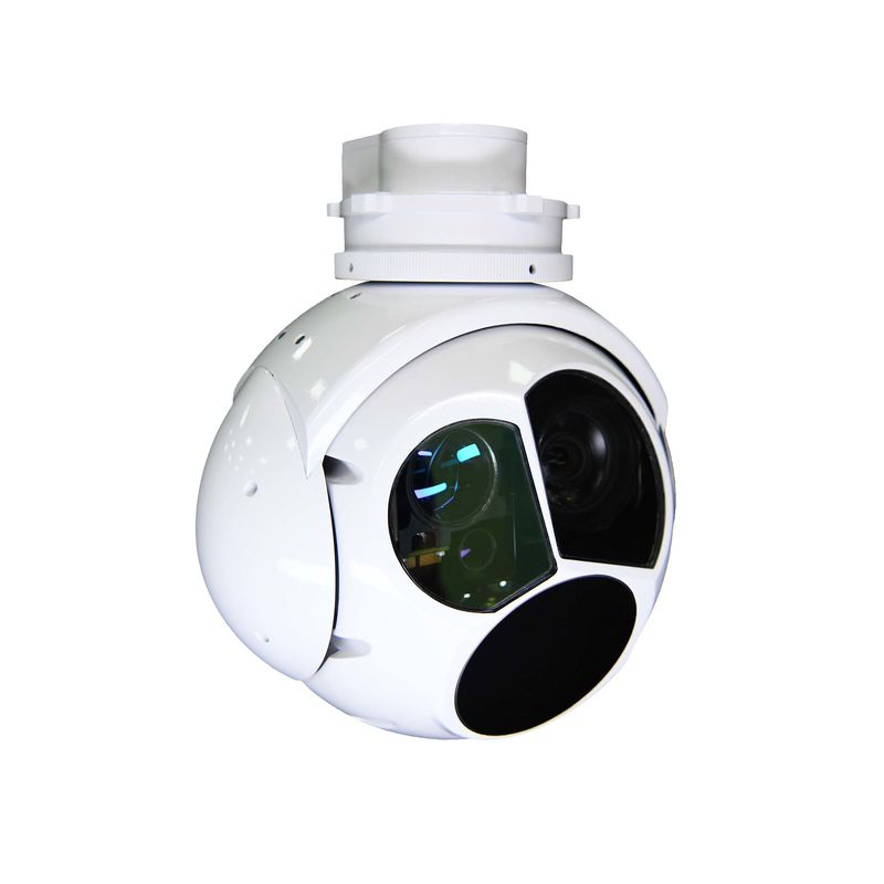24V Electro Optical Camera Infrared Sensor Resolusi 1920x1080 Airborne UAV Drone Pod