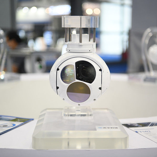 TS02 Dua sumbu resolusi tinggi LWIR Thermal UAV Payload Gimbal Sensor Camera dengan Zoom