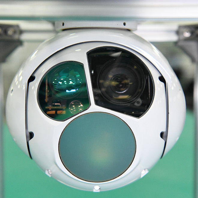 TS02 Dua sumbu resolusi tinggi LWIR Thermal UAV Payload Gimbal Sensor Camera dengan Zoom