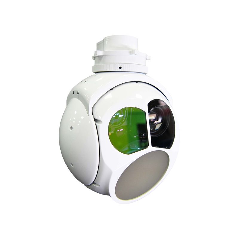 4k HD LWIR PTZ 30x Optical Zoom UAV Kamera Keamanan Termal Untuk Deteksi