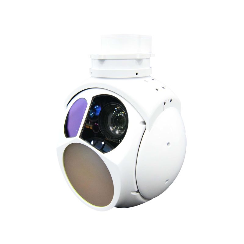 4k HD LWIR PTZ 30x Optical Zoom UAV Kamera Keamanan Termal Untuk Deteksi