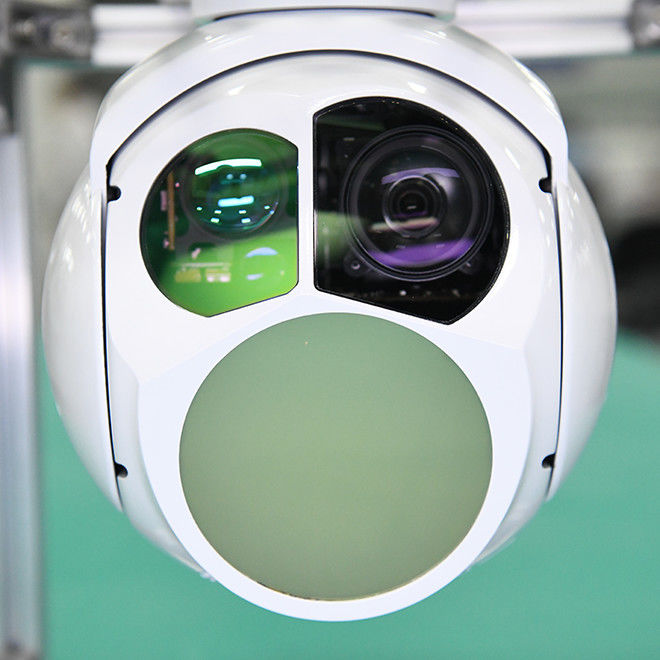 4k HD LWIR PTZ 30x Optical Zoom UAV Kamera Keamanan Termal Untuk Deteksi