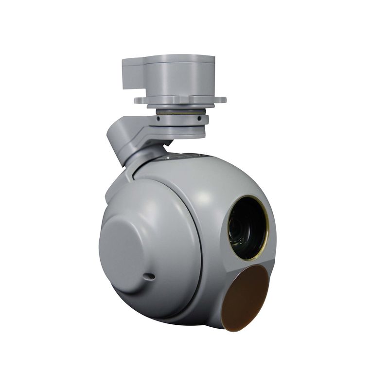 UAV Elektro Optik 30X Zoom EO 640x512 Kamera Termal IR Dengan Output Video Ethernet TS120BT-04