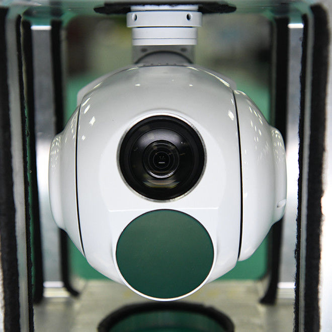 UAV Elektro Optik 30X Zoom EO 640x512 Kamera Termal IR Dengan Output Video Ethernet TS120BT-04